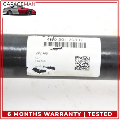 2017-2024 Audi Q7 AWD Rear Left or Right Side CV Axle Drive Shaft 4M0501203D OEM