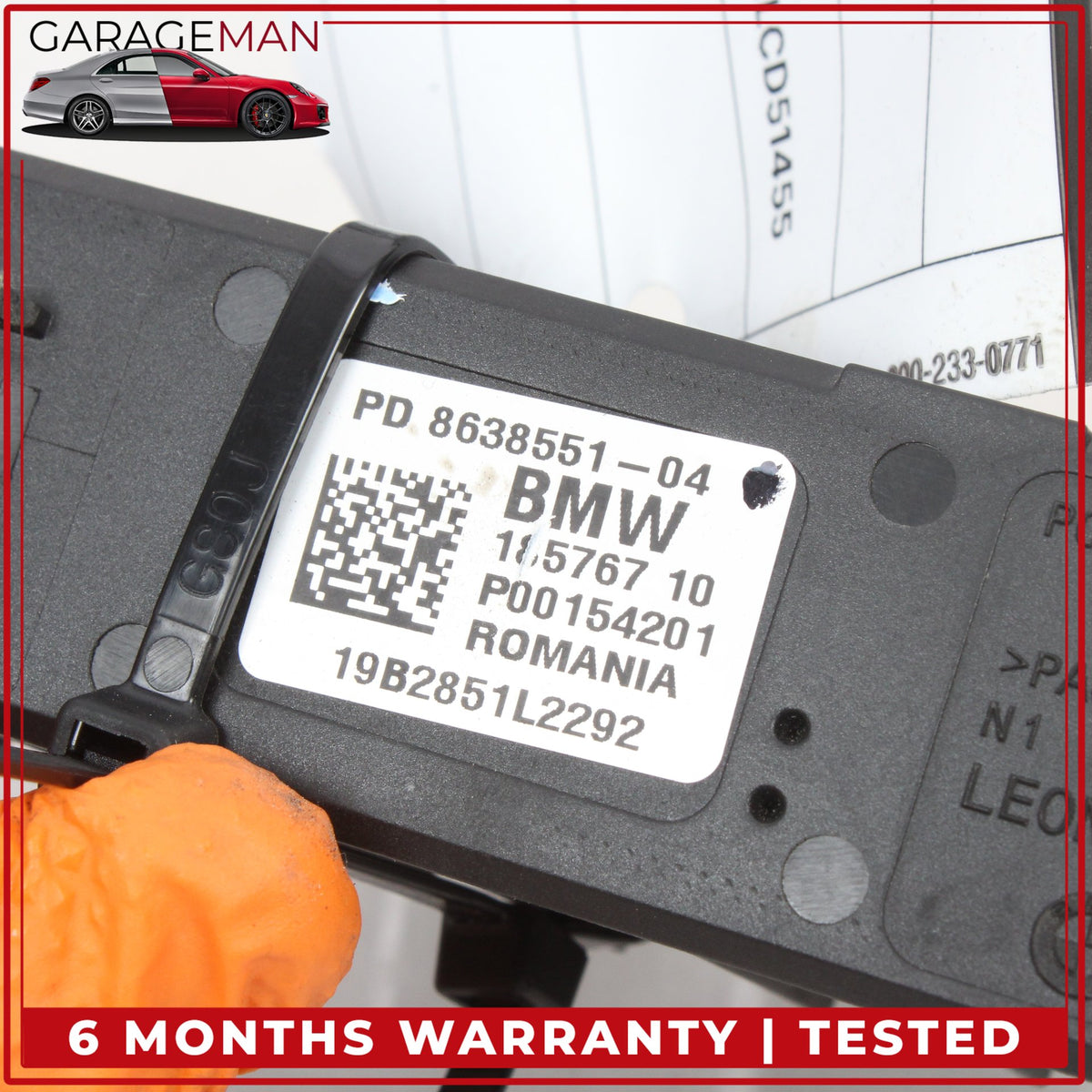 2016-2023 BMW 530e G30 Integrated Power Supply Control Module Unit 8638551 OEM