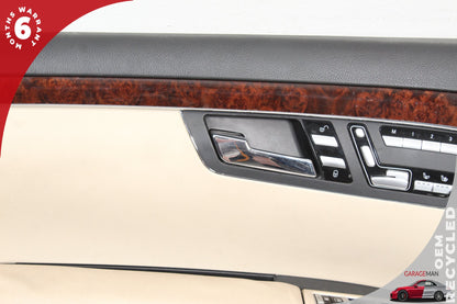 2010-2013 Mercedes W221 S550 S400 Front Left Driver Side Door Trim Panel OEM