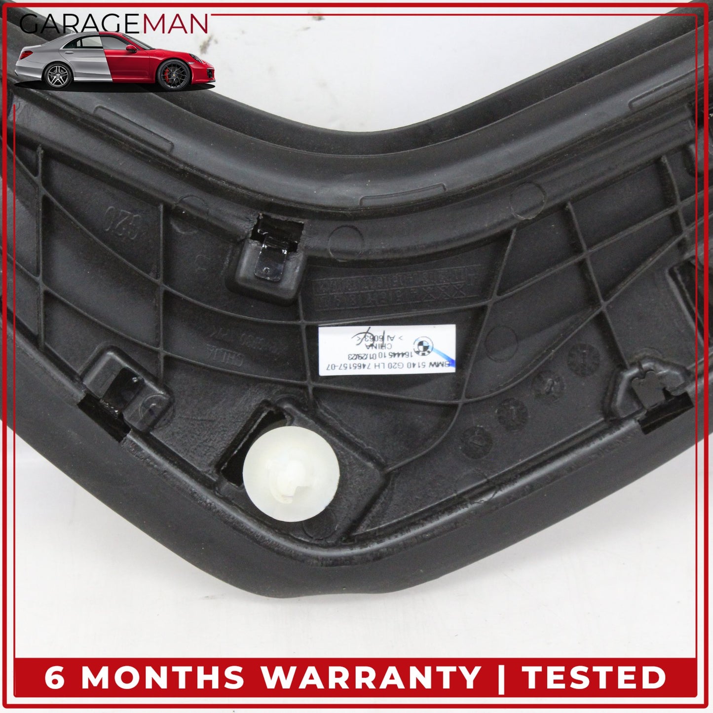 2019-2025 BMW 330i M340i Rear Left and Right Side C-Pillar Trim Cover Panel OEM