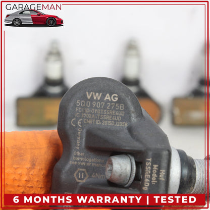 2011-2018 Porsche Cayenne 958 TPMS Tire Pressure Sensor Set of 4 5Q0907275B OEM