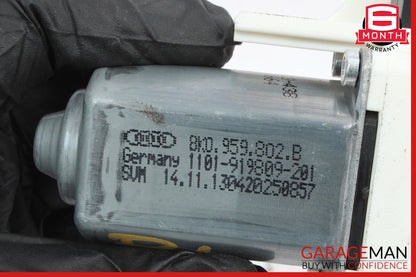 2012-2018 Audi S7 A7 Rear Left Driver Side Window Regulator Motor 8K0959802B OEM