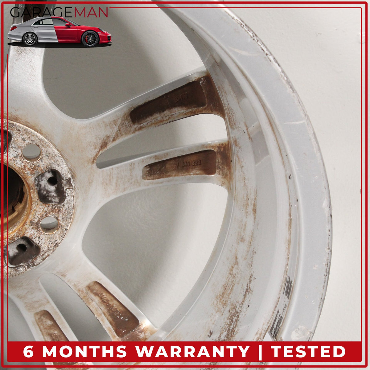 2009-2017 BMW 550i 535i 740i 750i Front Wheel Rim 8.5JX20EH2 IS25 7841823 OEM