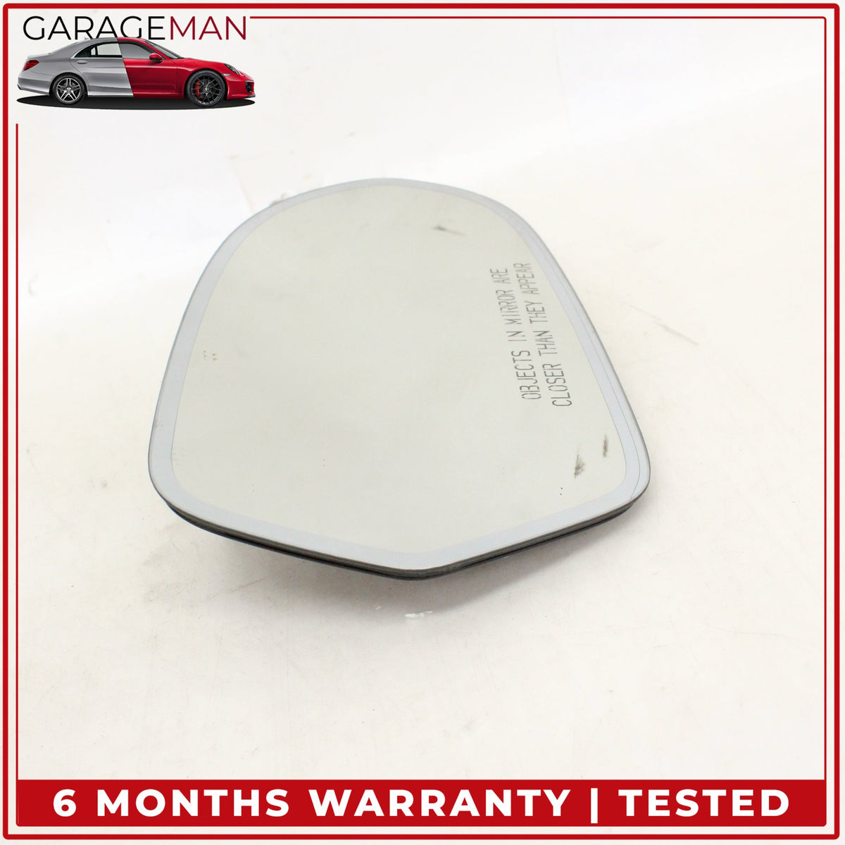 2012-2018 Audi A6 S6 Front Right Side Door Rear View Mirror Glass 4G0857536E OEM
