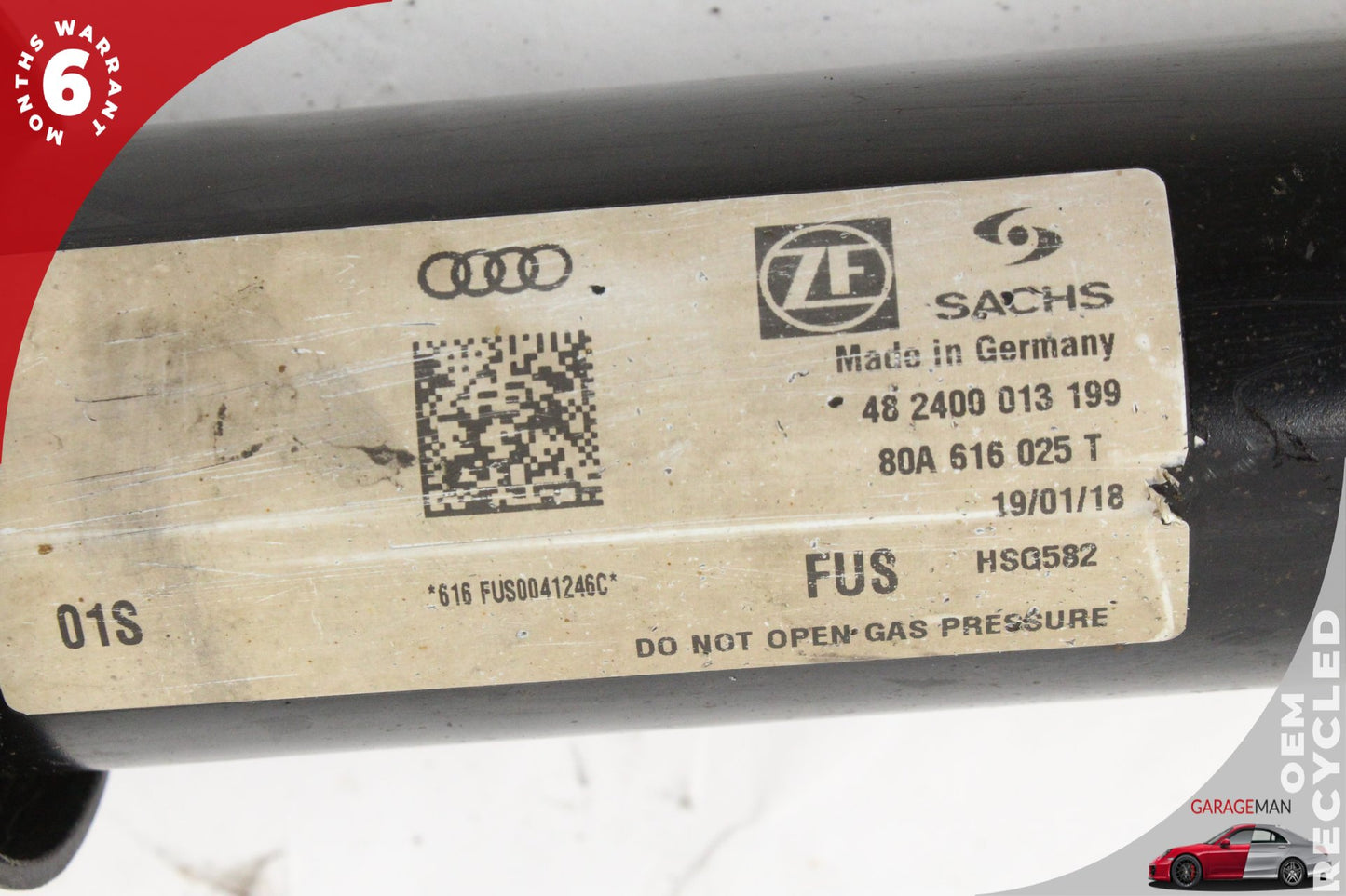 2018-2021 Audi SQ5 AWD  Rear Left or Right Side Shock Strut 80A616025T OEM