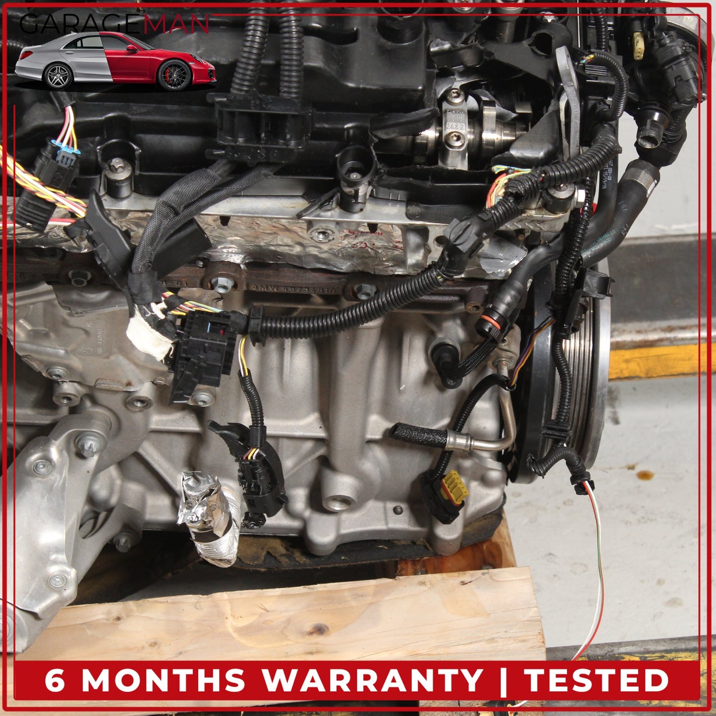 2020-2024 BMW M340i M440i X3 X4 RWD 3.0L Engine Motor Assembly B58B30O1 OEM 75K