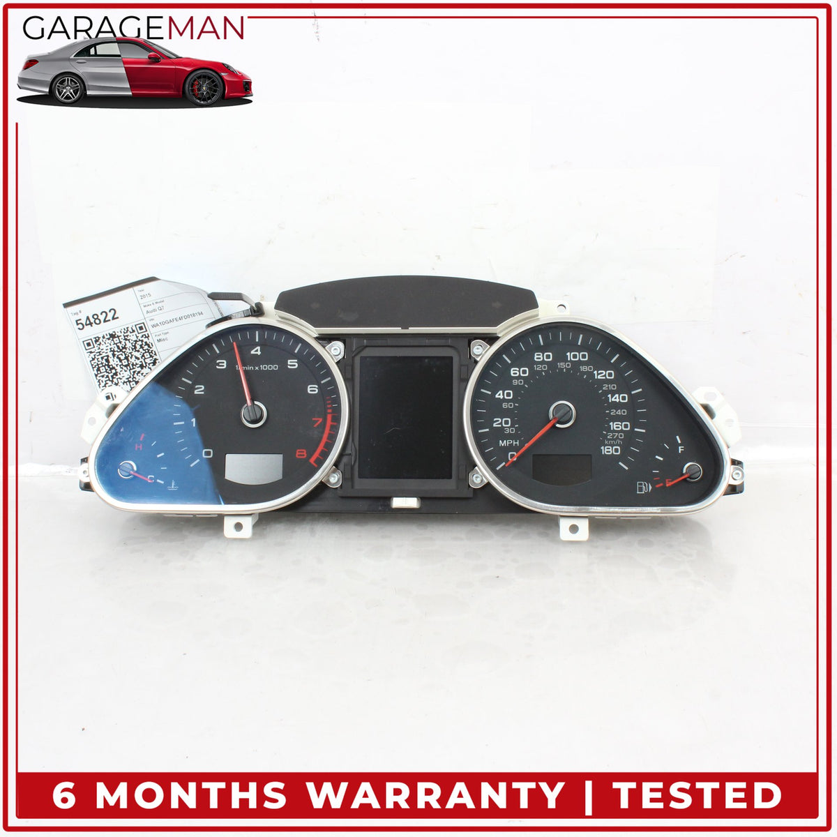 2013-2015 Audi Q7 4L SUV Speedometer Instrument Cluster Gauge 4L0920985S OEM