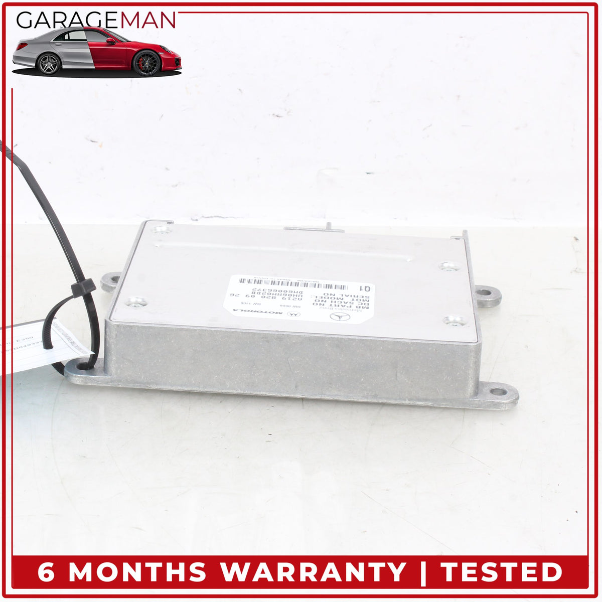 2006-2012 Mercedes W211 E350 Communication Control Module Unit 2198200926 OEM