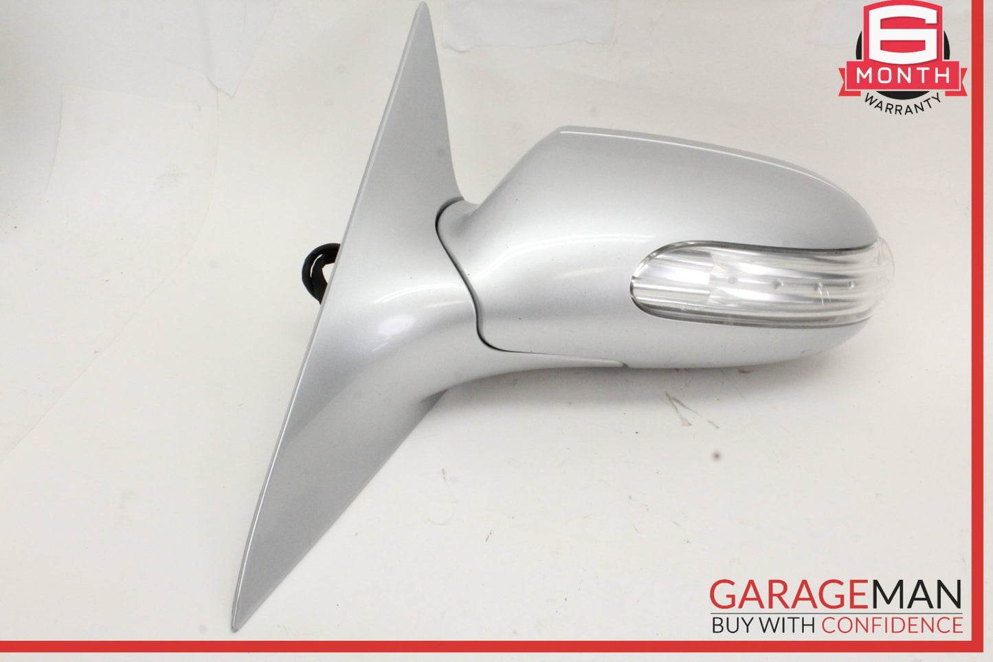 2005-2008 Mercedes R171 SLK280 Front Left Side Door Rear View Mirror Silver OEM