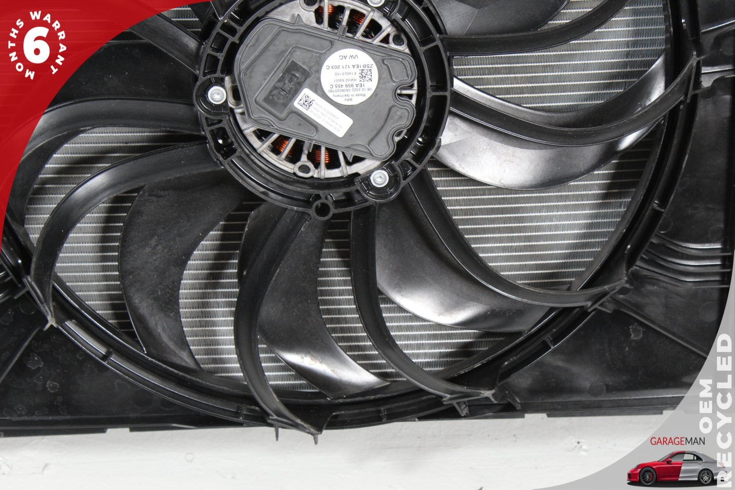 2022-2024 Audi Q4 E-tron Engine Cooling Radiator AC A/C Condenser Assembly OEM
