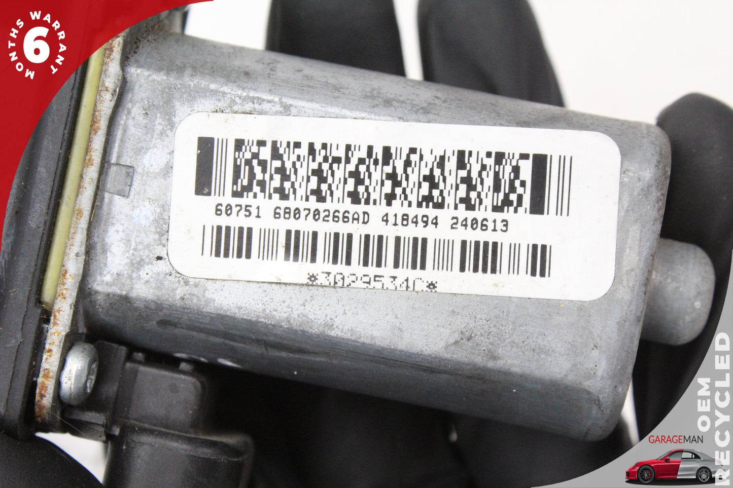 2012-2019 Fiat 500e Front Right Side Window Regulator Motor 68070266AD OEM
