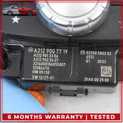 2014-2017 Mercedes W212 E400 Center Console Multi Function Control Switch OEM
