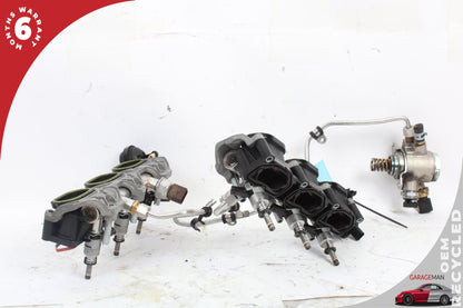 2009-2012 Audi Q5 Left and Right Lower Intake Manifold Fuel Rail w/ Injectors
