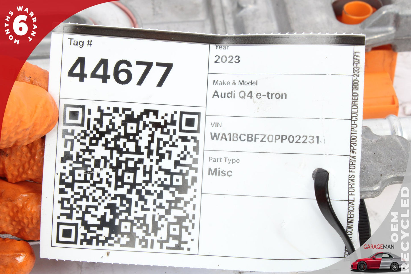2022-2025 Audi Q4 E-Tron Battery Power Voltage Transformer Converter OEM