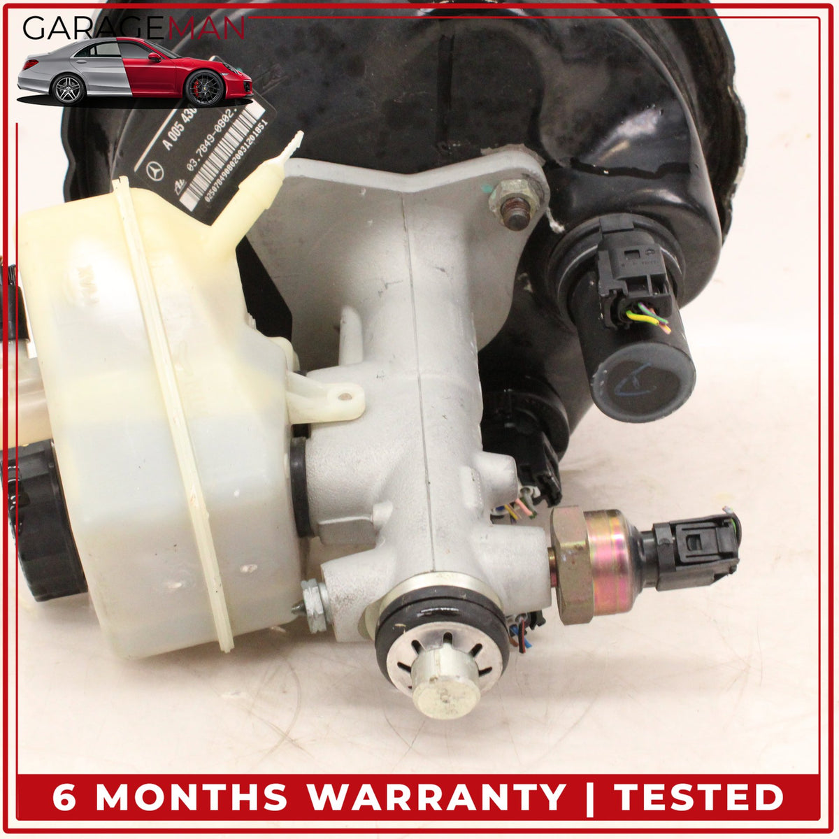 2001-2004 Mercedes R170 SLK320 Brake Booster Master Cylinder w/ Reservoir OEM