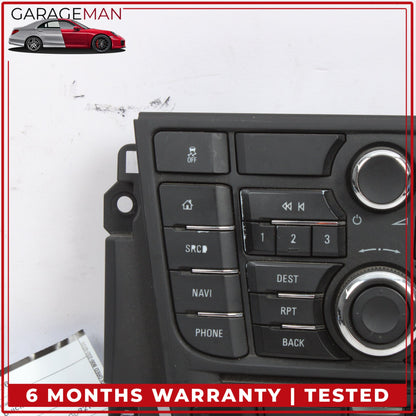 2016-2019 Buick Cascada Radio Audio Climat Control Panel Assy 13497754 OEM
