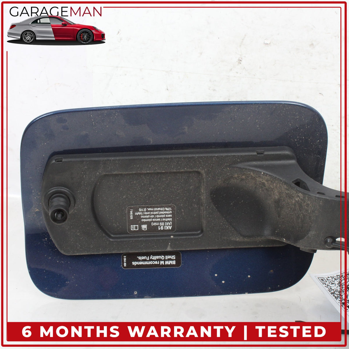 2018-2024 BMW X3 G01 SUV Fuel Door Lid Gas Tank Cover Blue Metallic OEM