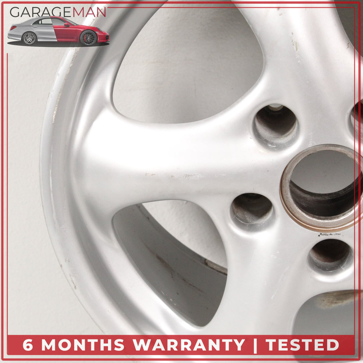 1999-2001 Porsche 911 Carrera 996 Rear Side Wheel Rim 9X17 ET55 99636212800 OEM