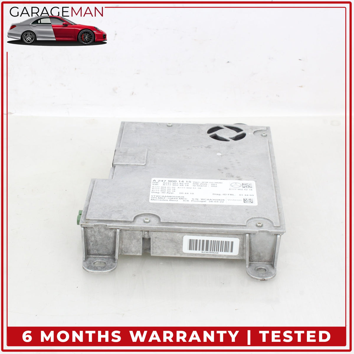 2022-2023 Mercedes W177 A220 Speedometer Instrument Cluster Control Module OEM