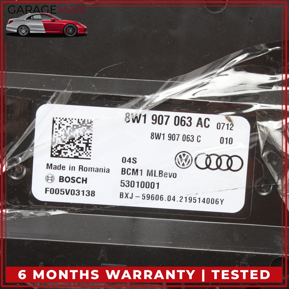 2017-2024 Audi A4 A5 On Board Supply Control Module Unit Bosch 8W1907063AC OEM