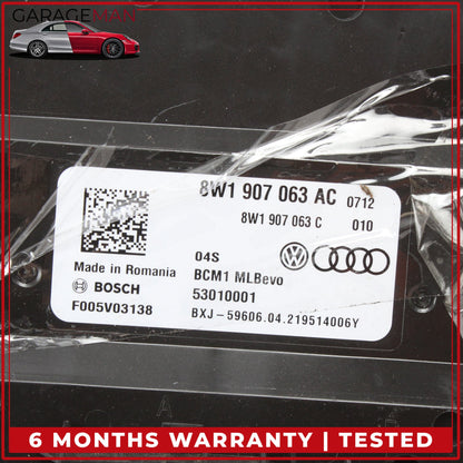 2017-2024 Audi A4 A5 On Board Supply Control Module Unit Bosch 8W1907063AC OEM