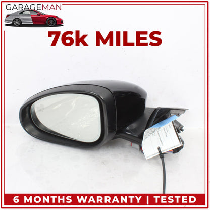 2014-2024 Jaguar F-Type X152 Front Left Door Rear View Mirror w/ Blind Spot OEM
