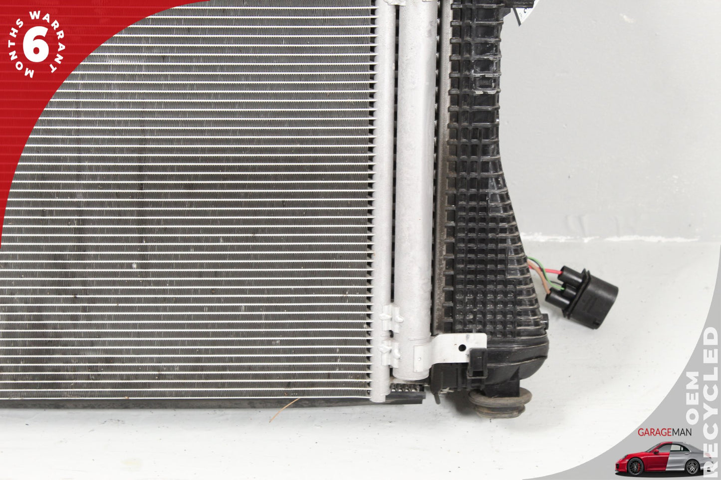 2022-2024 Audi A3 Sedan Engine Radiator Cooling Fan Motor Assembly 5WA121203B OEM