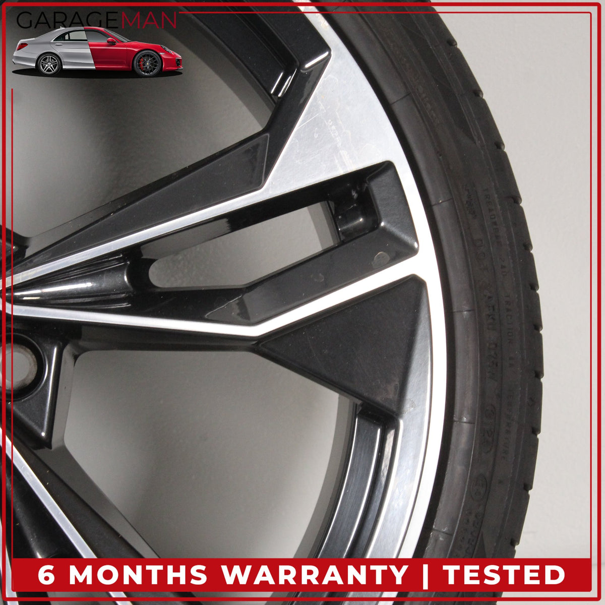 2017-2024 Audi A5 S5 Front or Rear Wheel Rim w/ Continental Tire 9JX20H2ET34 OEM