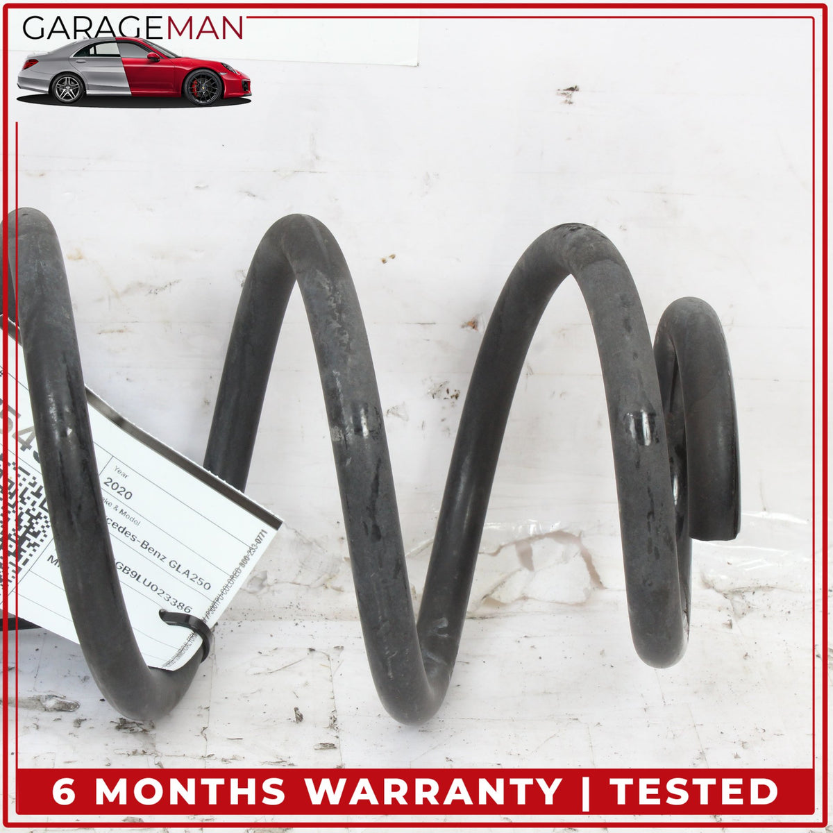 2015-2020 Mercedes X156 GLA250 Rear Left and Right Side Coil Spring Set OEM