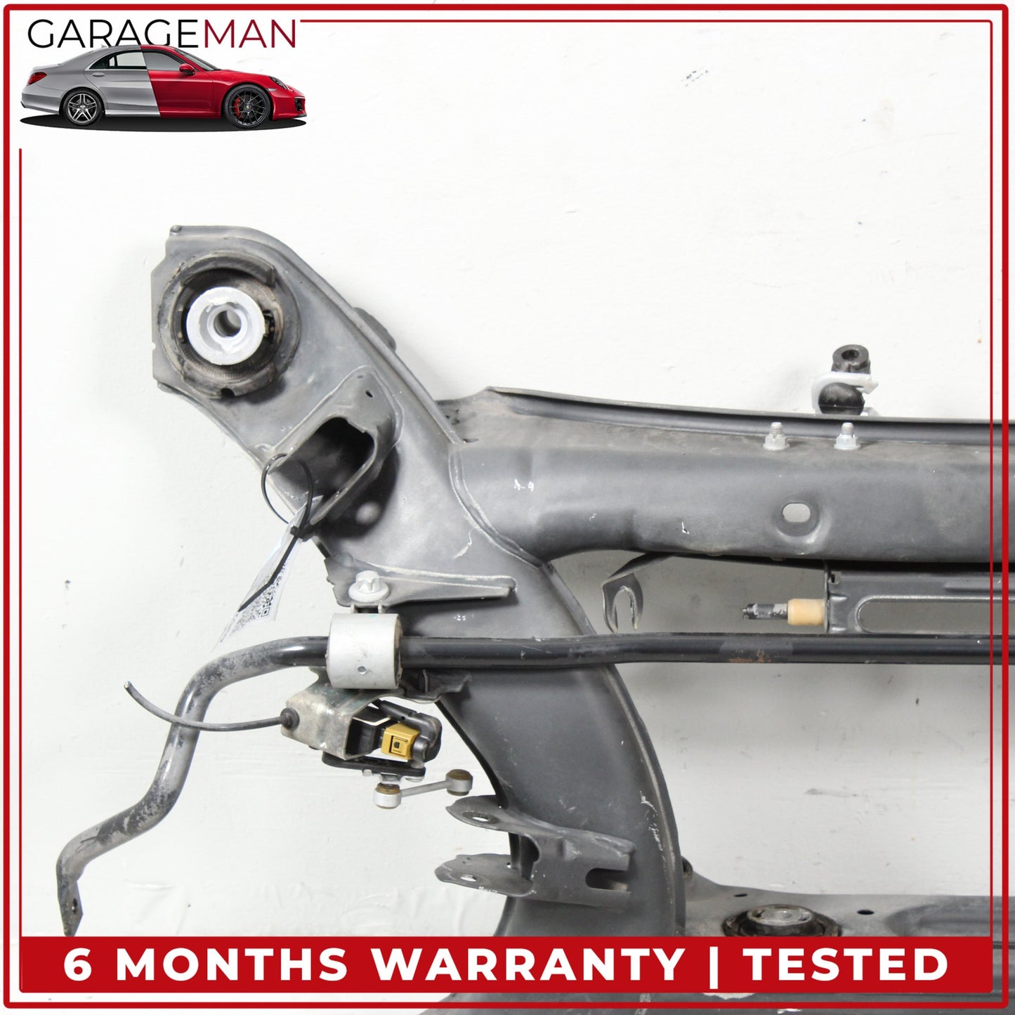 2008-2015 Mercedes W204 C250 Rear Subframe Crossmember w/ Anti Roll Sway Bar OEM