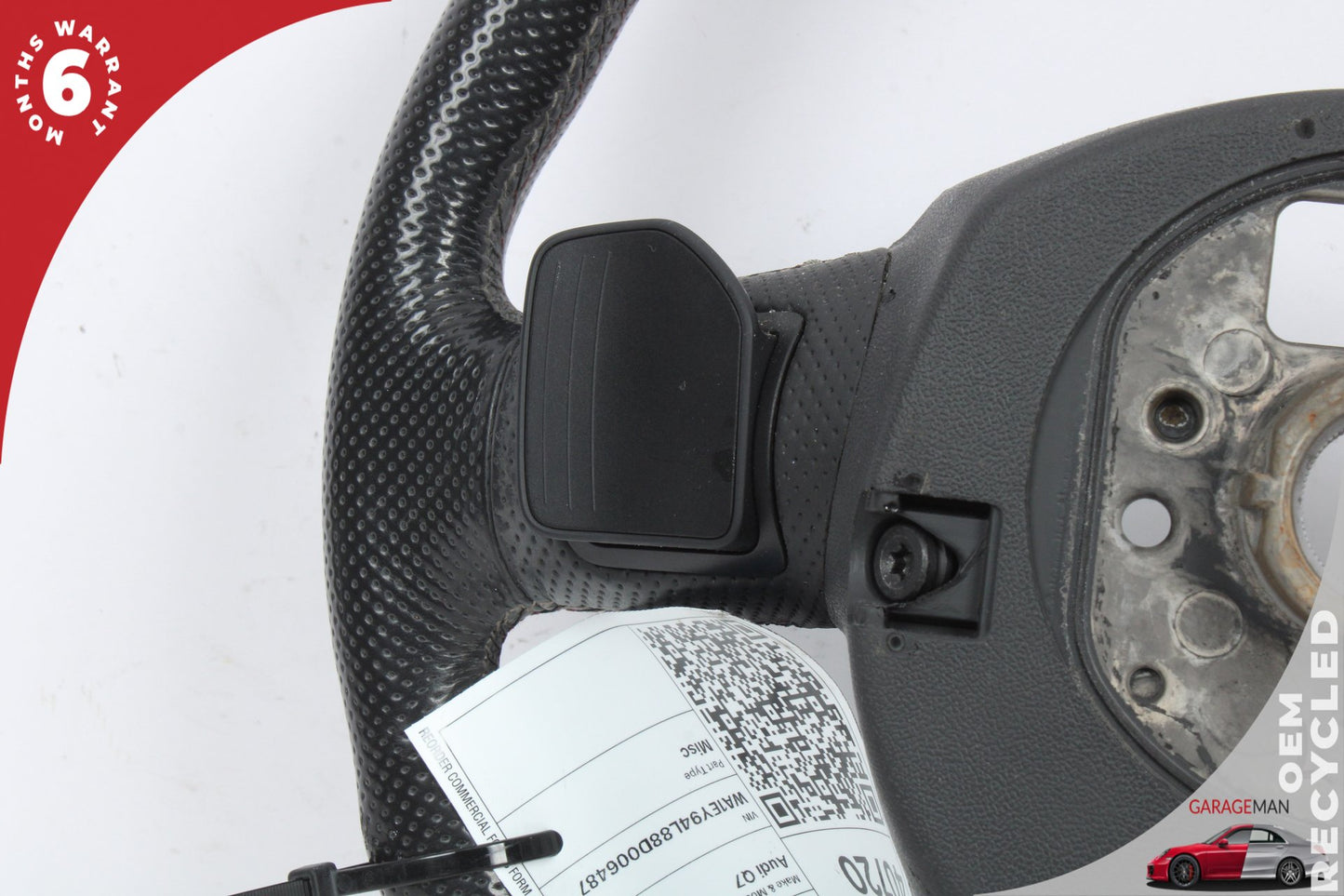 2007-2015 Audi Q7 Front Left Driver Side Steering Wheel Black 8K0419091AK OEM
