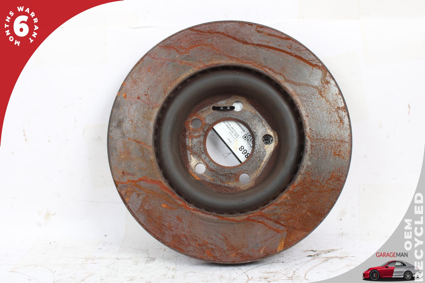 2018-2024 Audi Q5 AWD 2.0L Rear Left and Right Side Brake Rotor Disc Set 80A615601C