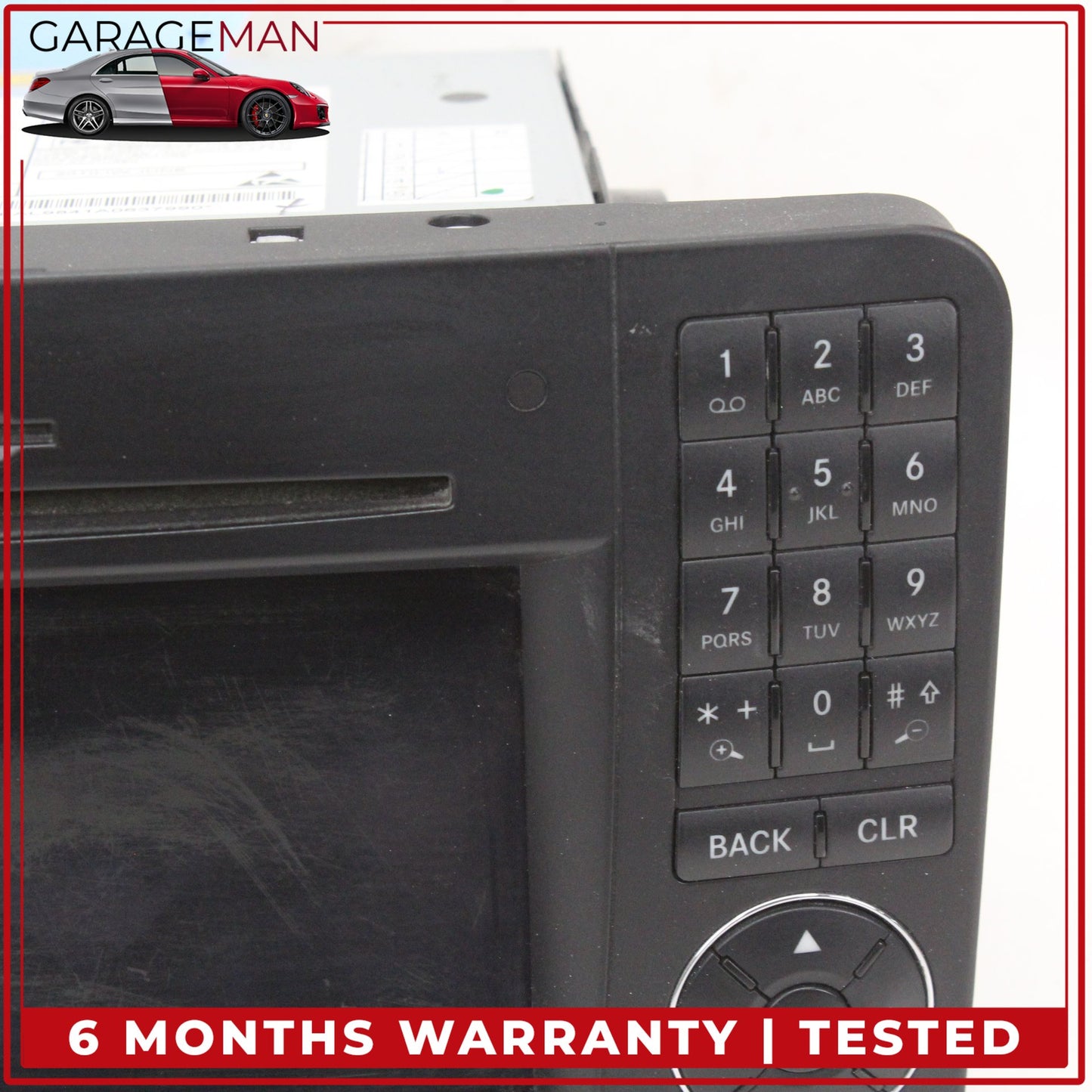 2009-2012 Mercedes W164 ML350 GL450 Head Unit Command Navigation Radio CD OEM