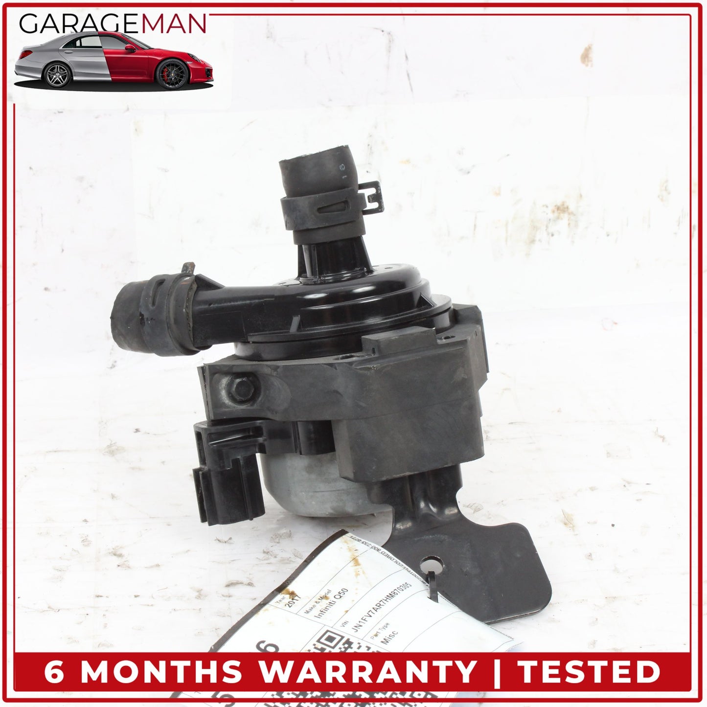 2016-2024 Infiniti Q50 Q60 Left Side Auxiliary Coolant Water Pump 215805CA6A OEM