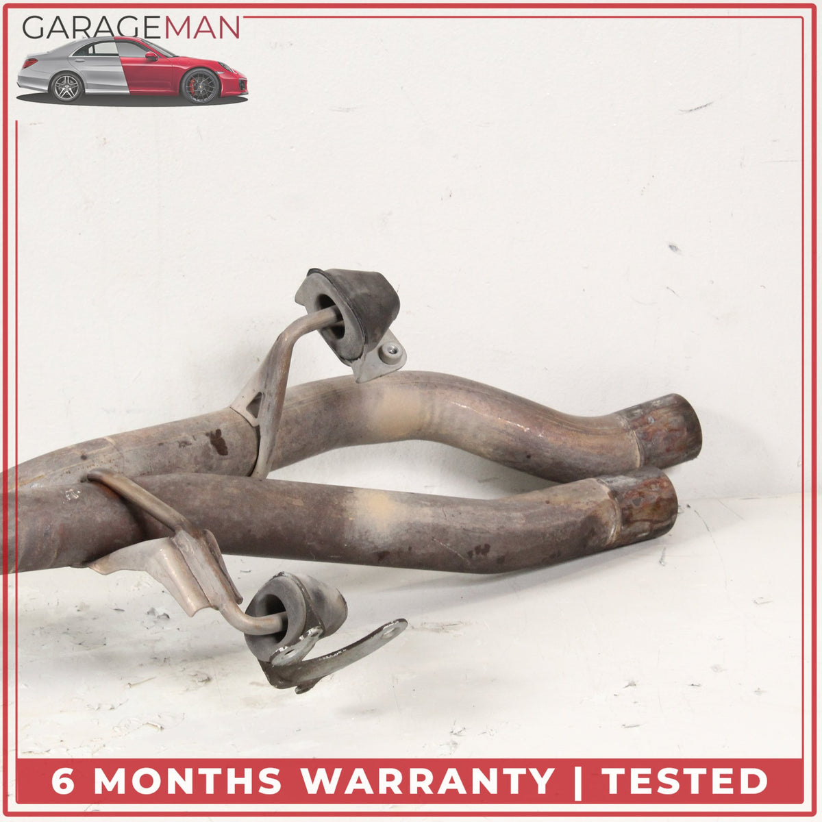 2011-2018 Porsche Cayenne 958 3.6L VR6 Left & Right Side Exhaust Downpipe OEM