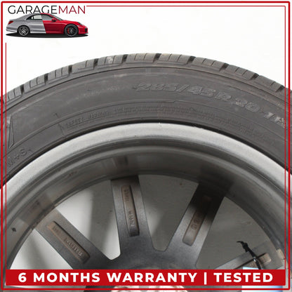 2017-2025 Audi Q7 SQ7 10 Spoke Wheel Rim w/ Tire 9JX20H2 ET33 4M0601025AD OEM