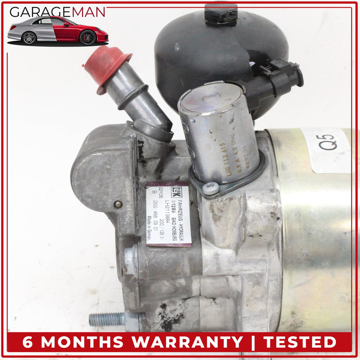 2012-2015 Mercedes-Benz ML350 W166 Hydraulic Power Steering Pump 0054660901 OEM