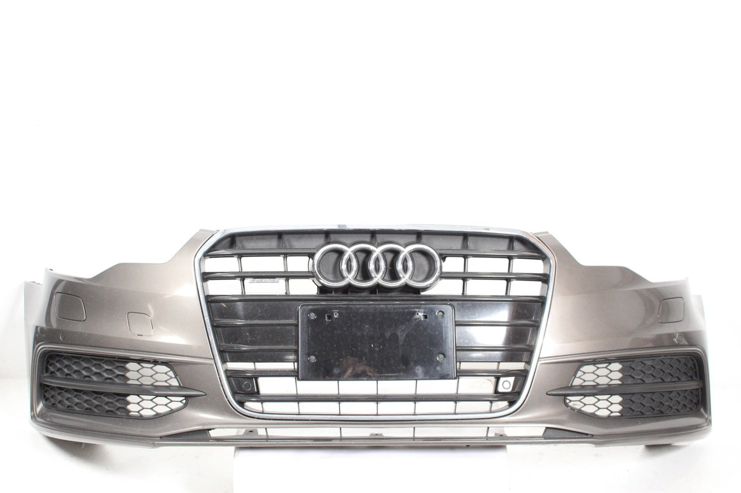 2012-2015 Audi A6 C7 Sedan Front Bumper Cover w/ Grille 4G0807437 Brown