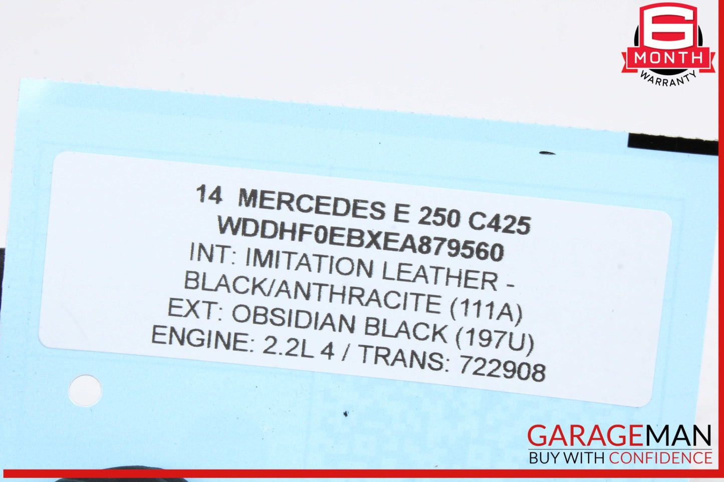 10-18 Mercedes-Benz E250 W212 Trunk Lid Power Closing Motor Latch 2047500060