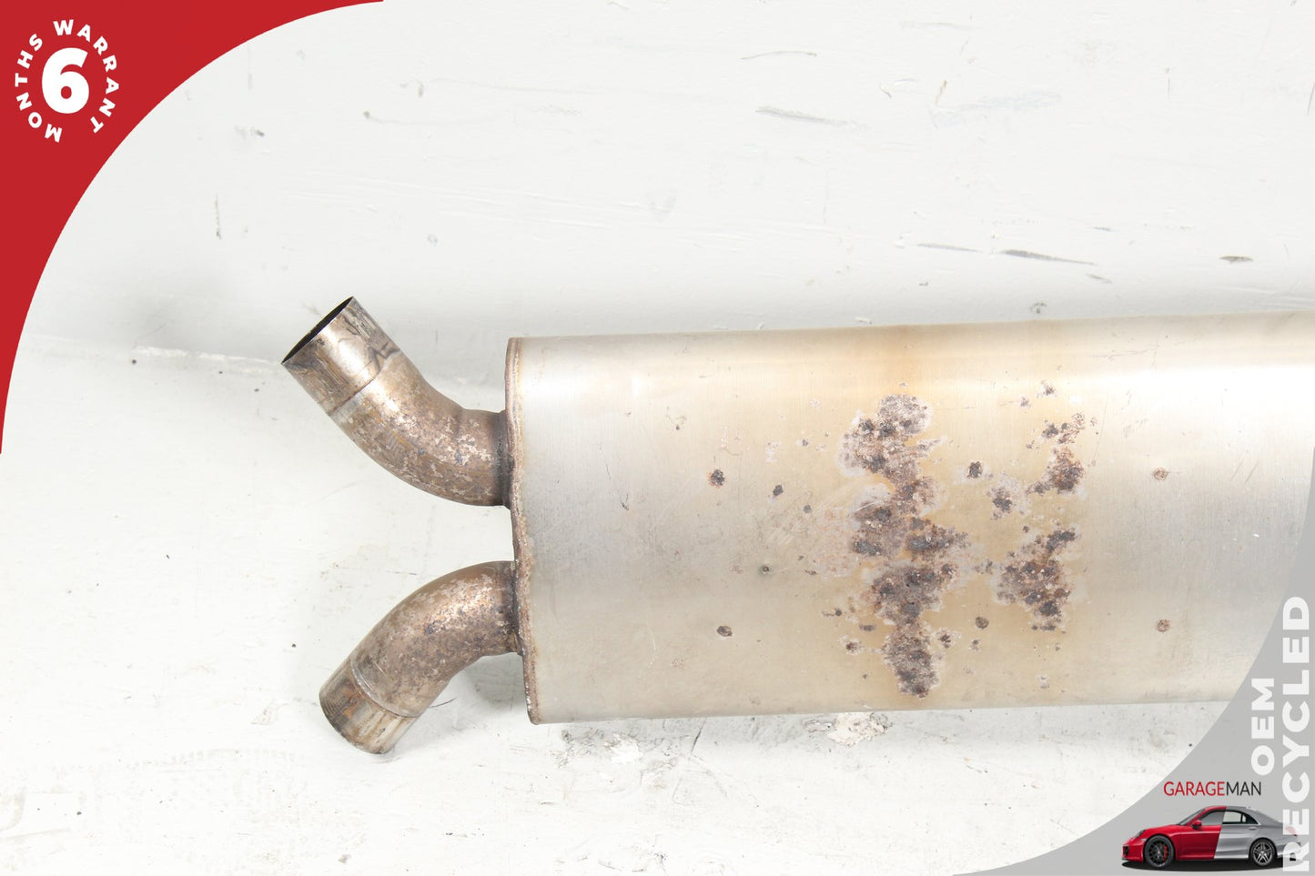 2003-2006 Jaguar XK8 X100 Front Exhaust Silencer Muffler Pipe 3W835212AB OEM
