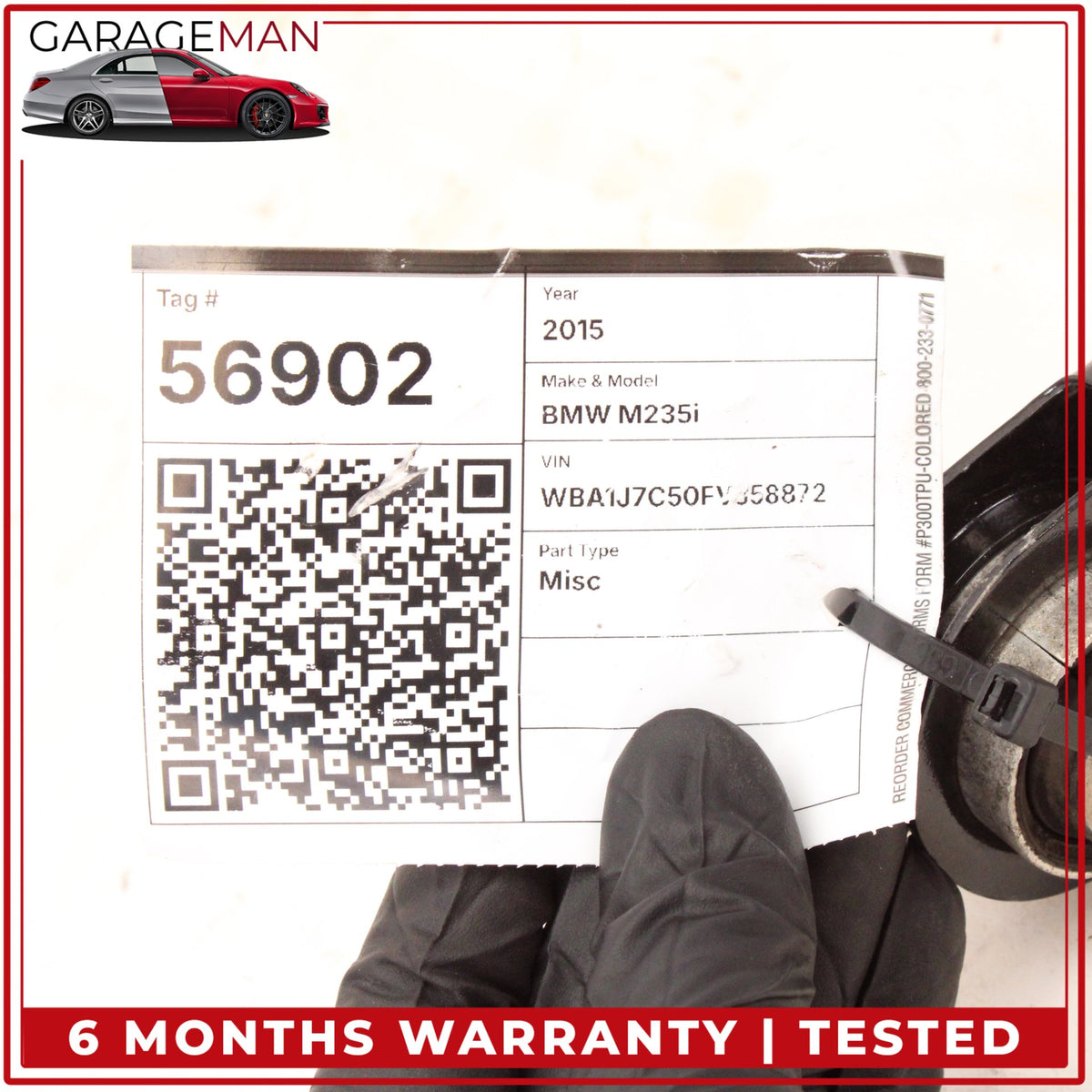 2014-2021 BMW M235i F22 RWD Rear Left Side Upper Control Arm 6792517 OEM