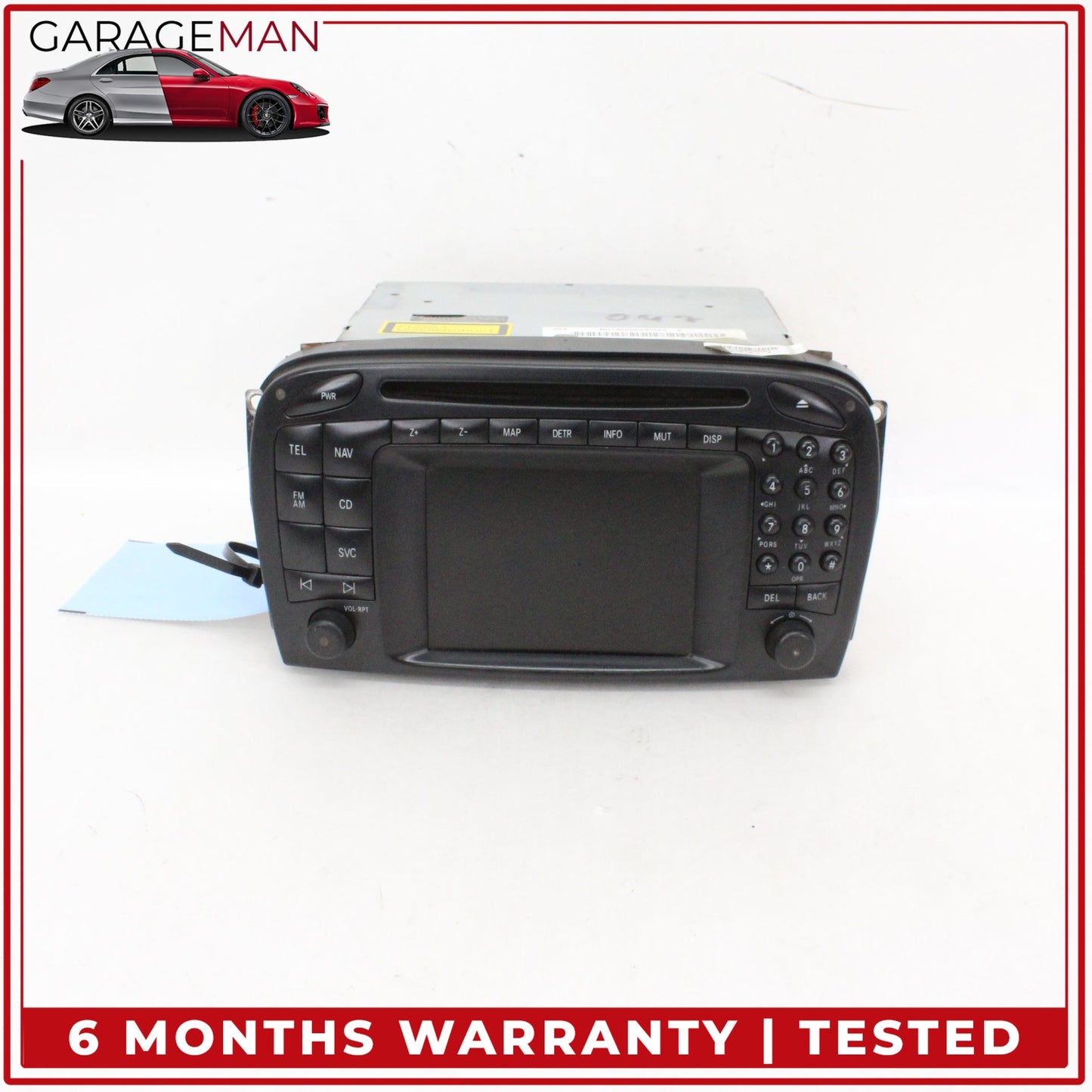 2003-2004 Mercedes R230 SL500 SL55 AMG Head Unit Radio Command Navigation OEM