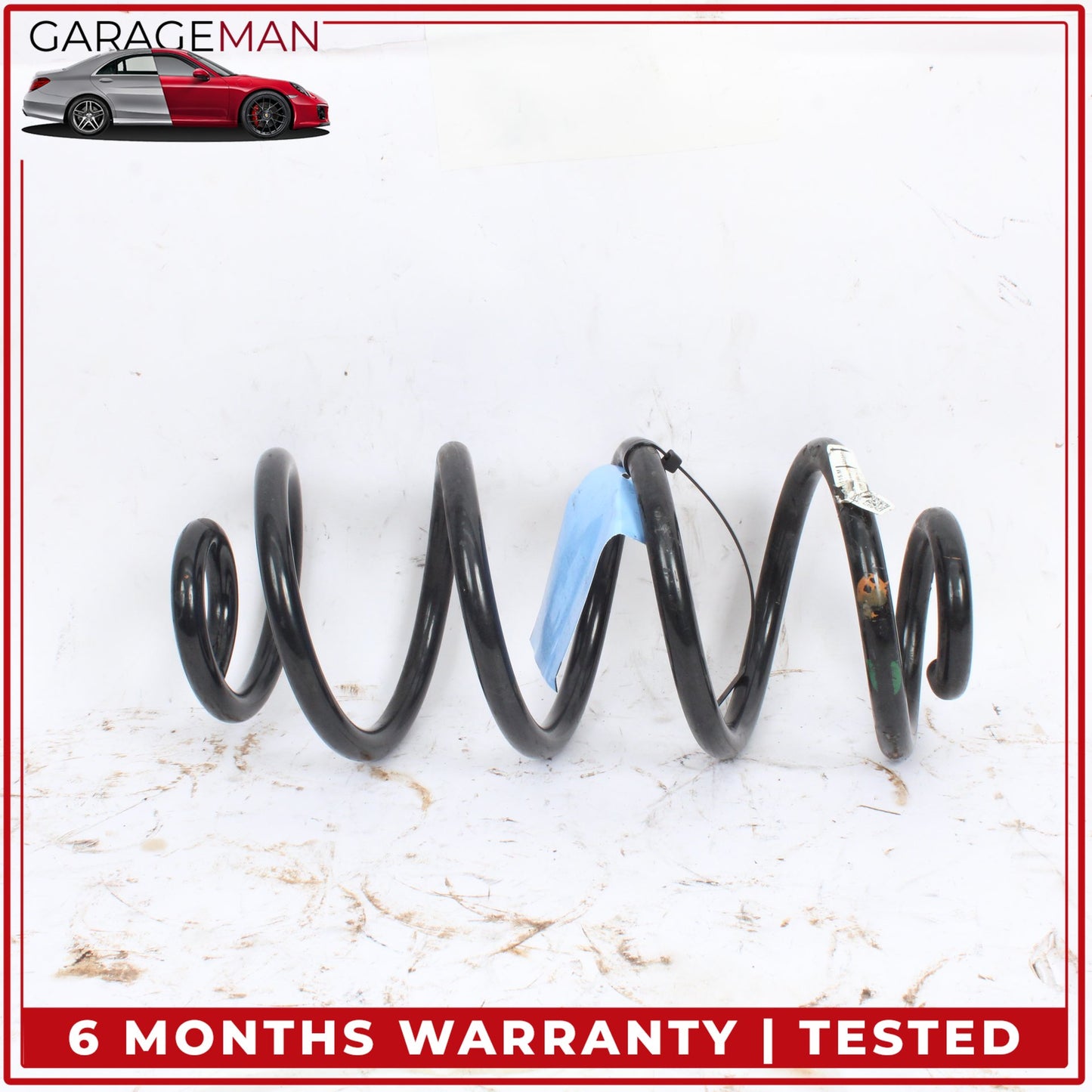 2015-2018 Porsche Macan 95B SUV Rear Left and Right Side Coil Spring Set OEM