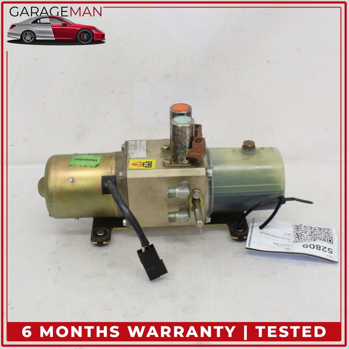 1997-2006 Jaguar XK8 XKR Convertible Top Roof Hydraulic Pump Motor HJA8225EE OEM