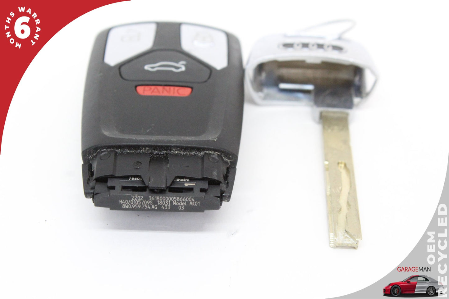 2017-2024 Audi SQ5 Q5 Keyless Entry Smart Remote Key Fob 8W0959754AG OEM