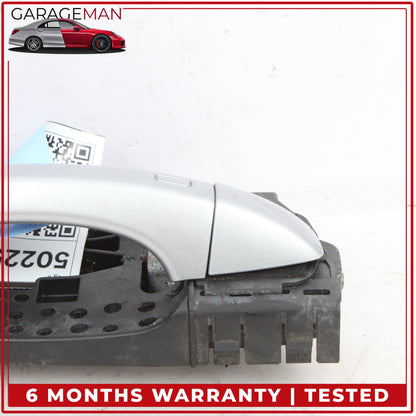 2017-2024 Audi Q7 Right Passenger Side Exterior Door Handle Silver Metallic OEM