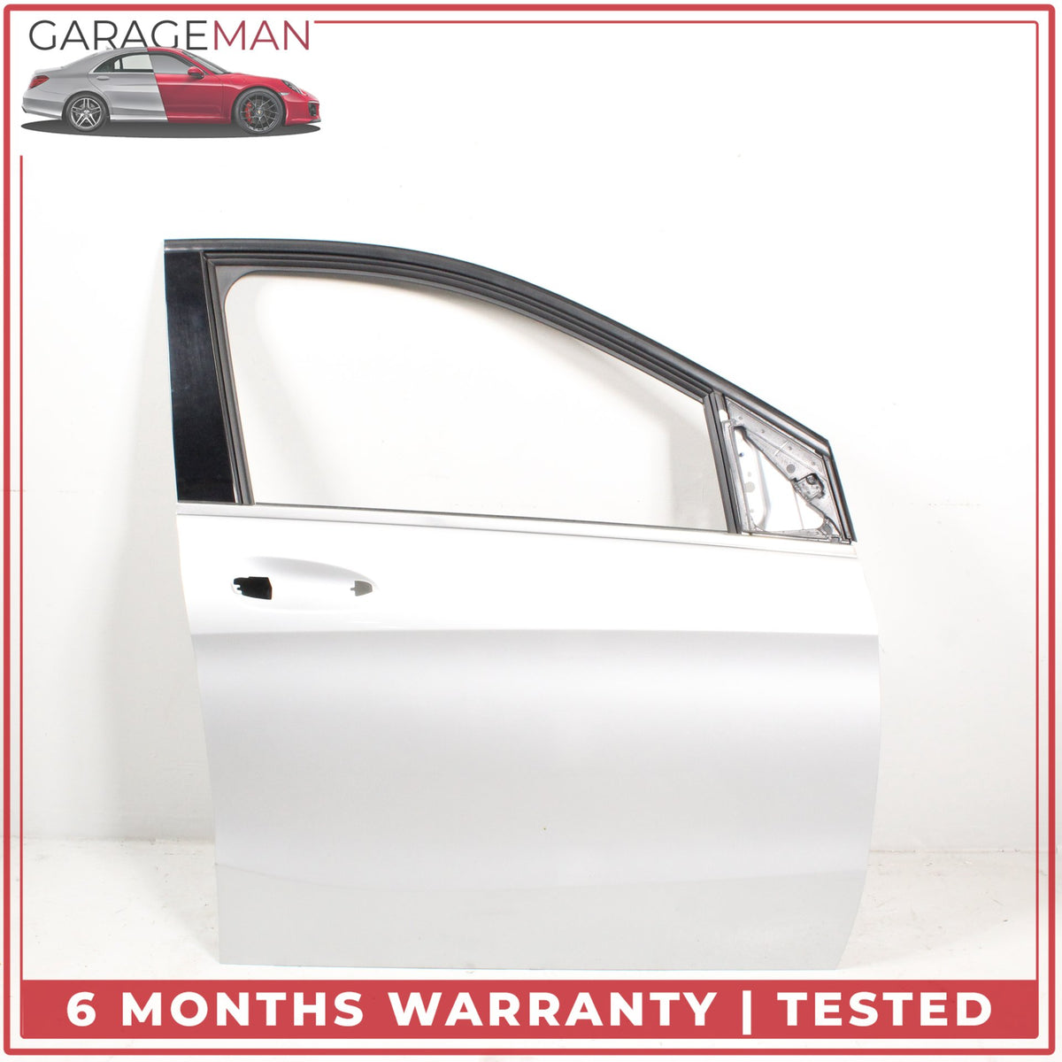 2014-2017 Mercedes W242 B Electric Drive Front Right Side Door Shell Silver OEM