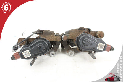 2012-2018 Audi A6 A7 Rear Left and Right Side Brake Caliper Set TRW 4G6AE OEM
