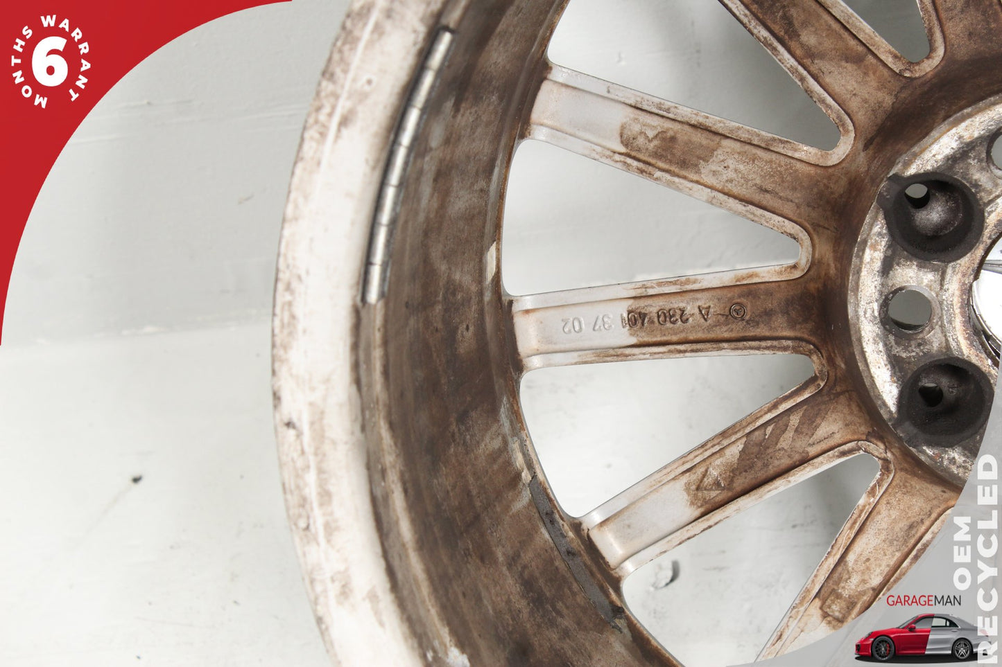2008-2012 Mercedes R230 SL600 Front Wheel Rim 14 Spoke 8.5JX18H2 ET30 2304013702