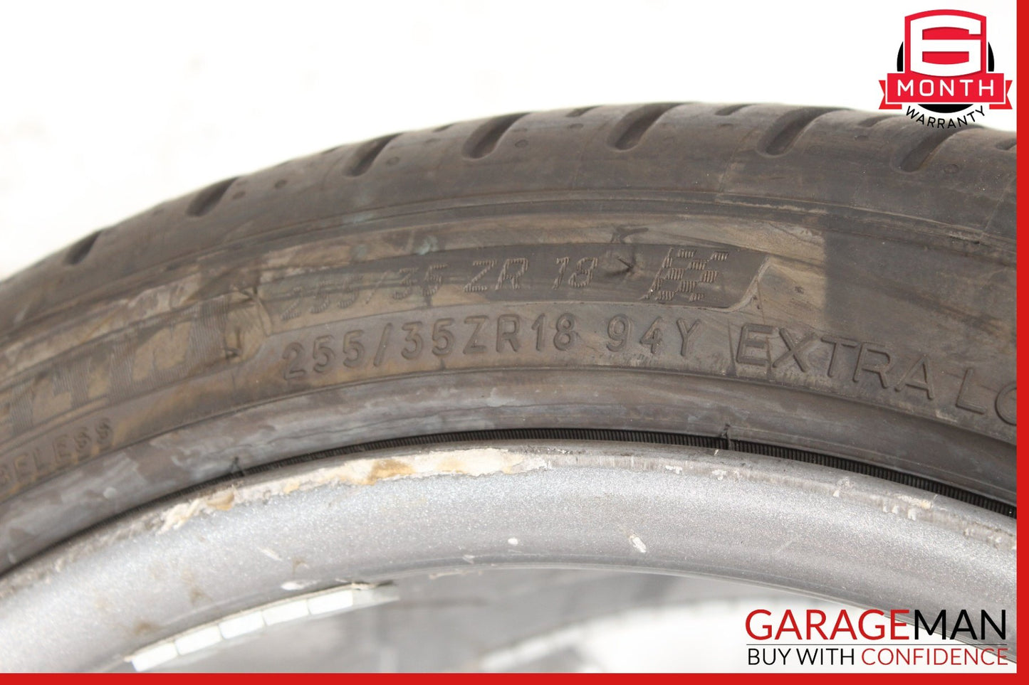 2009-2015 Mercedes W204 C300 Rear Wheel Rim w/ Tire 9JX18 H2 ET54 2044014002 OEM